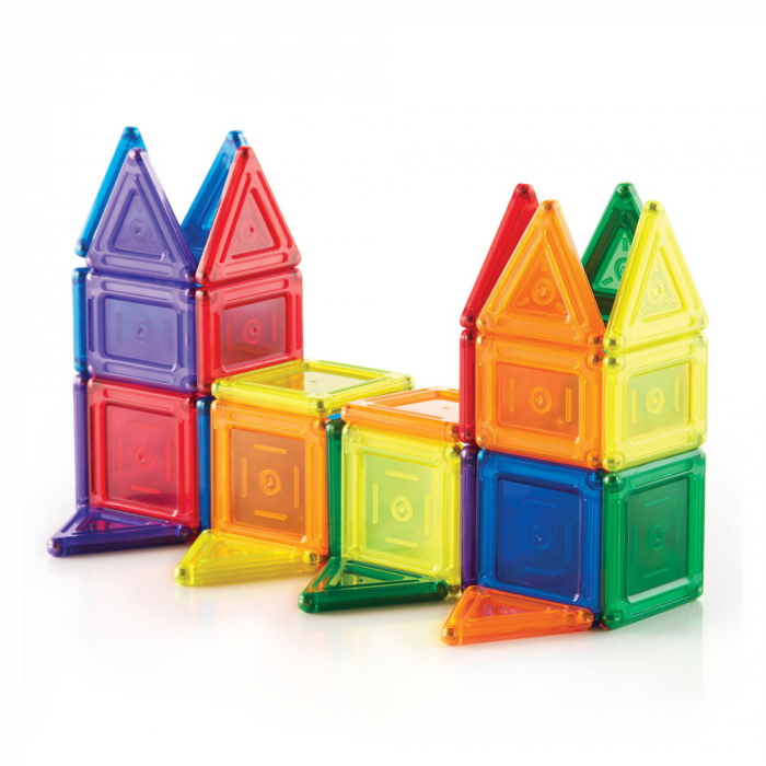 PowerClix Solids, set magnetic, 44 piese, Guidecraft, 4+ ani [6]