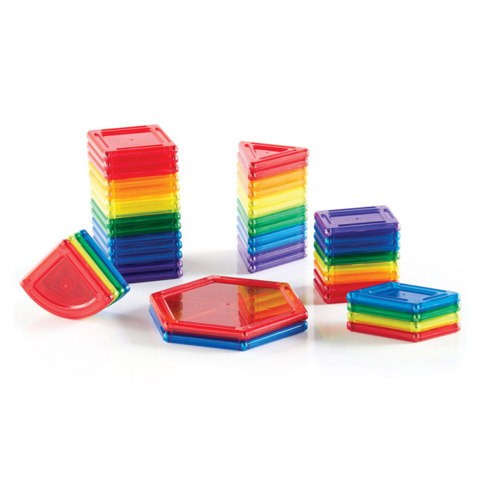 PowerClix Solids, set magnetic, 44 piese, Guidecraft, 4+ ani [5]