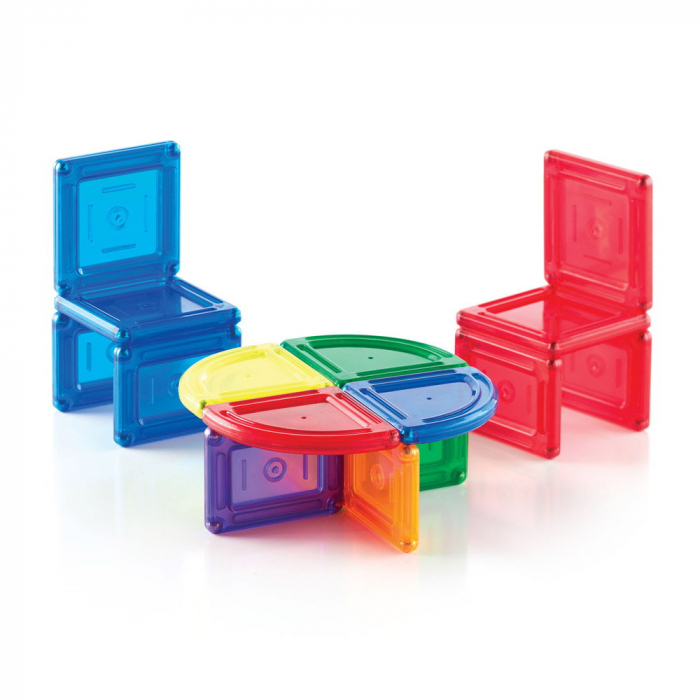 PowerClix Solids, set magnetic, 44 piese, Guidecraft, 4+ ani [3]