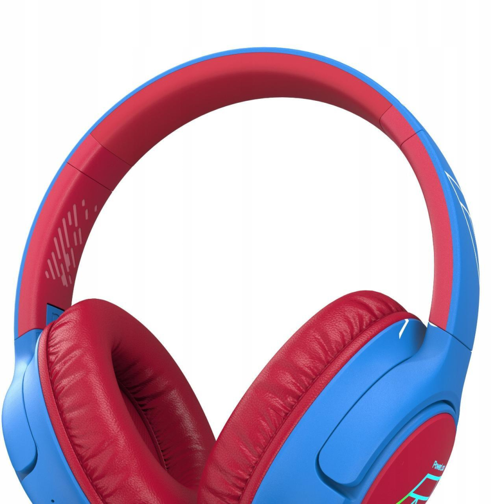 PowerLocus Casti pentru copii, Wireless, Bobo Kids Blue/Red [4]