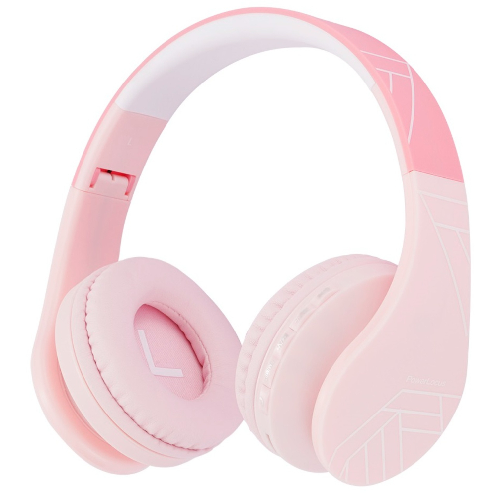PowerLocus Casti pentru copii, Wireless, P1 Pink [10]