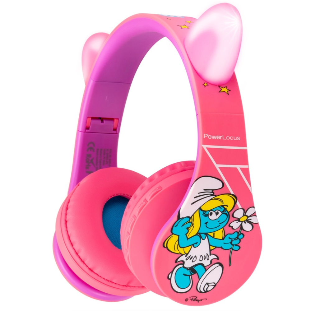 PowerLocus Casti pentru copii, Wireless, P1 Smurfs Edition [9]