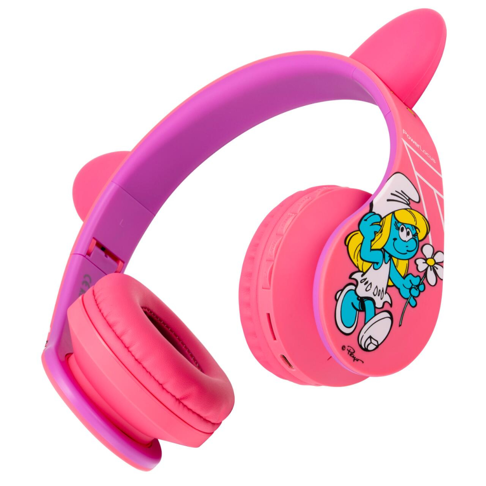 PowerLocus Casti pentru copii, Wireless, P1 Smurfs Edition [6]