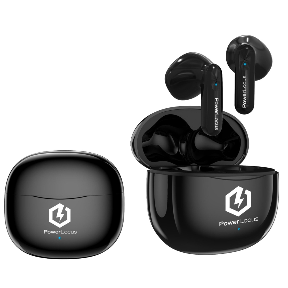 PowerLocus Casti True Wireless Bluetooth Vibe Black  [6]