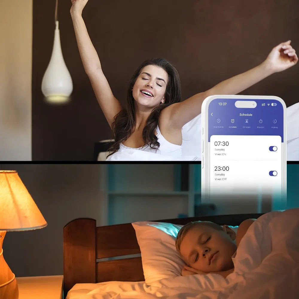 Prelungitor WiFi Tellur Smart, 3 porturi, PD30W, QC18W, 2xUSB 2.4A, 2500W, 10A, 2m [8]