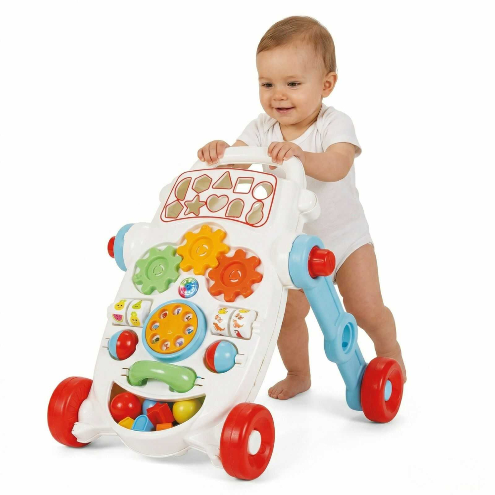 Premergator copii albastru cu activitati | sortator forme si muzica | 9+ luni [1]
