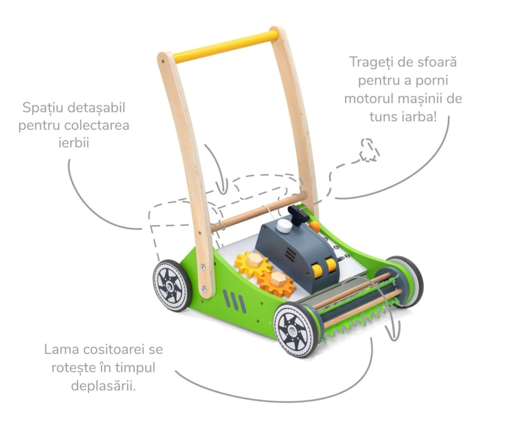 Premergator Masina de tuns iarba, UMU Toys pentru Baiat, Fata varsta 45660 [2]