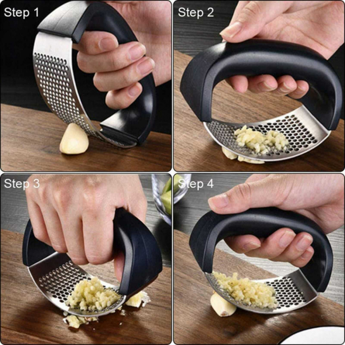 Presa usturoi, Manuala, Zdrobitor din Inox - Micostore.ro [2]