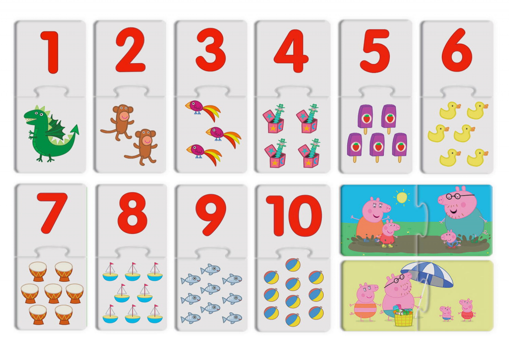Primul meu joc cu numere - Peppa Pig [3]