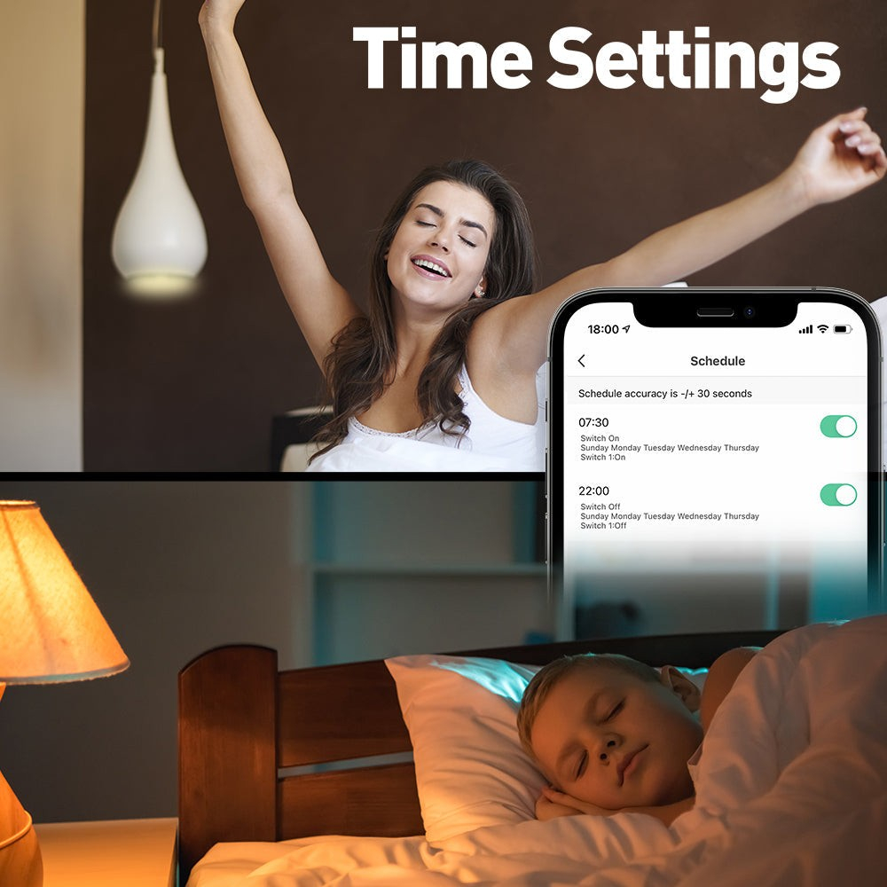 Priză WiFi Tellur Smart, monitorizare consum, 3680W, 16A, alb [8]
