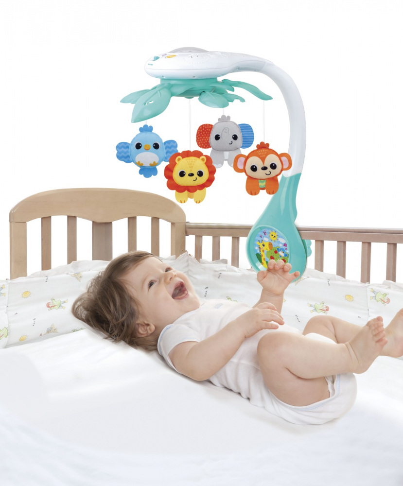Proiector mobil animalute din jungla pentru bebelusi, winfun, varsta de la 0 luni la 2 ani [10]