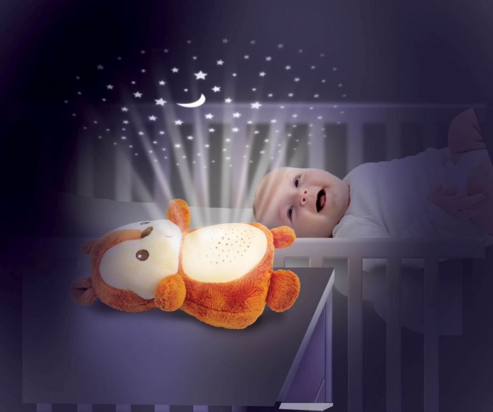 Proiector si lampa de veghe veverita pentru bebelusi, winfun, varsta de la 0 luni la 2 ani [7]