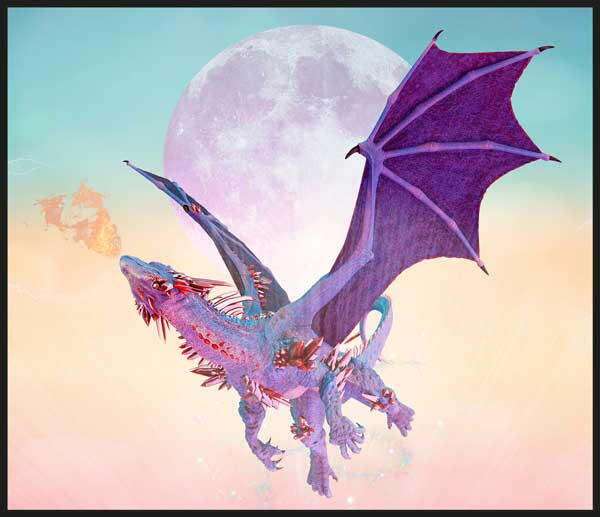 Proiector tip lanterna - Dragon si vrajitor [5]