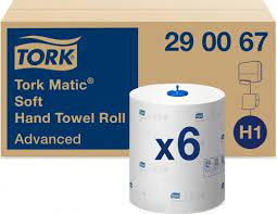 Prosoape hartie albe 2str 150m/rola adv. tork [2]