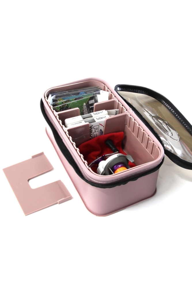 PROX Bakkan EVA Compact Tackle Case PX440MOR Old Rose Medium [3]