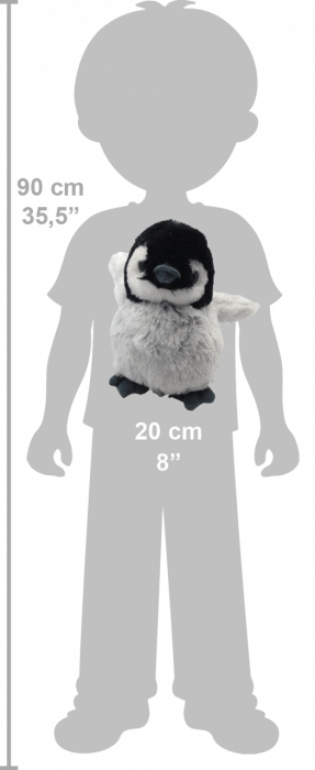 Pui de Pinguin - Jucarie Plus Wild Republic 20 cm [5]