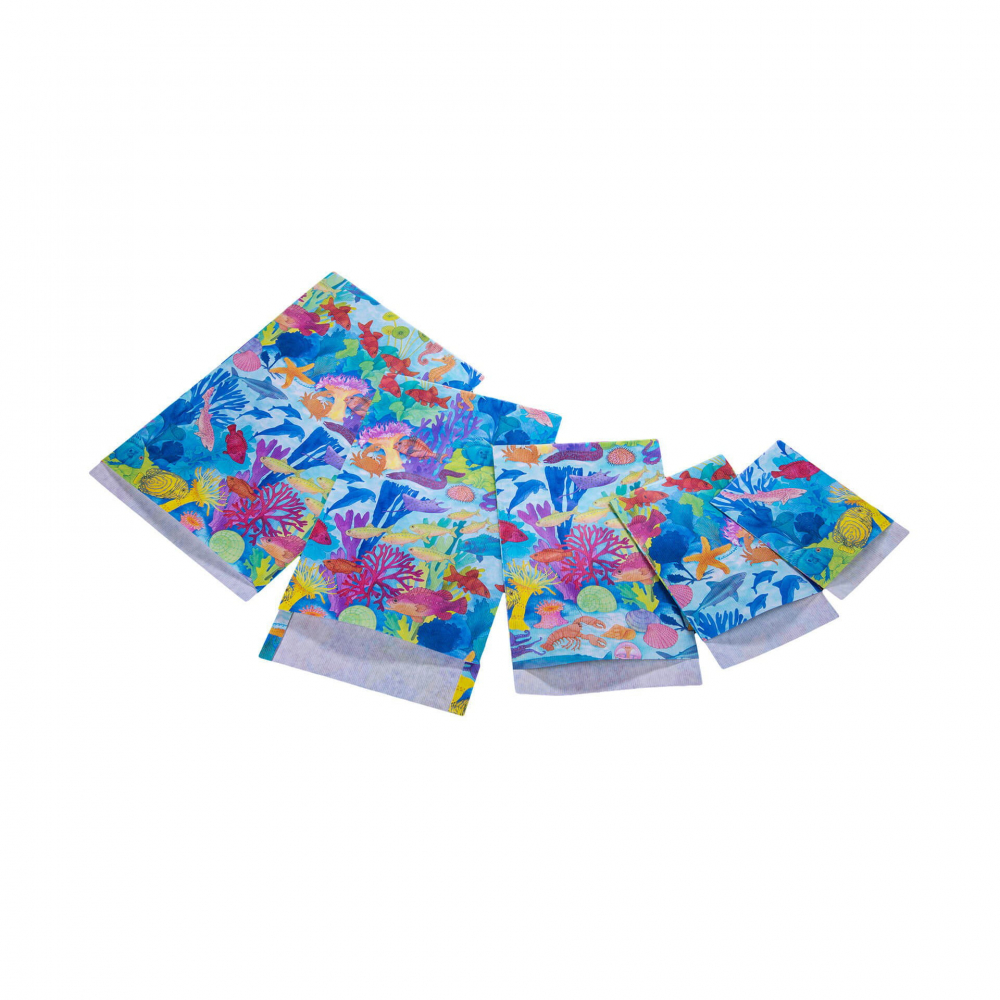 Punga cadou din hartie - Ocean (XL - 27 x 42cm) [1]