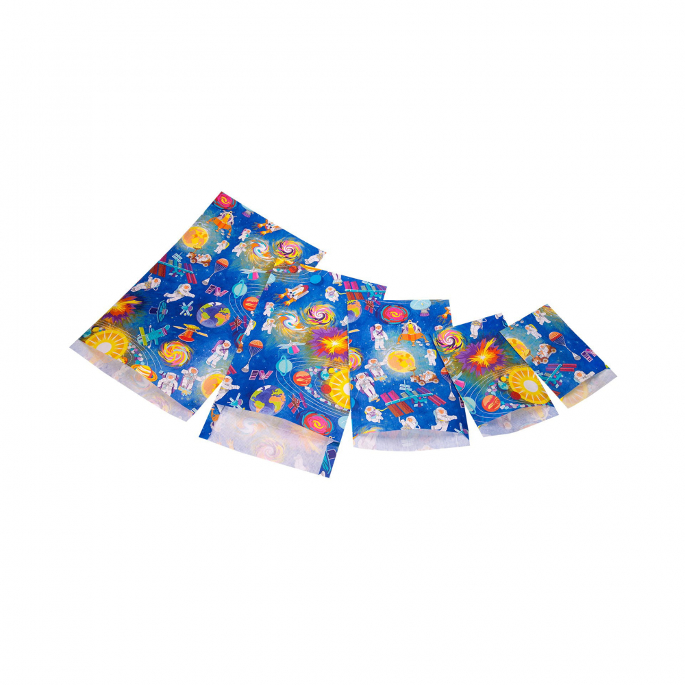 Punga cadou din hartie - Spatiu (L-plus - 23 x 33 x 4+6cm) [1]