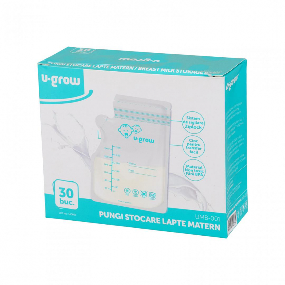 Pungi stocare lapte matern 30buc umb-001 [2]
