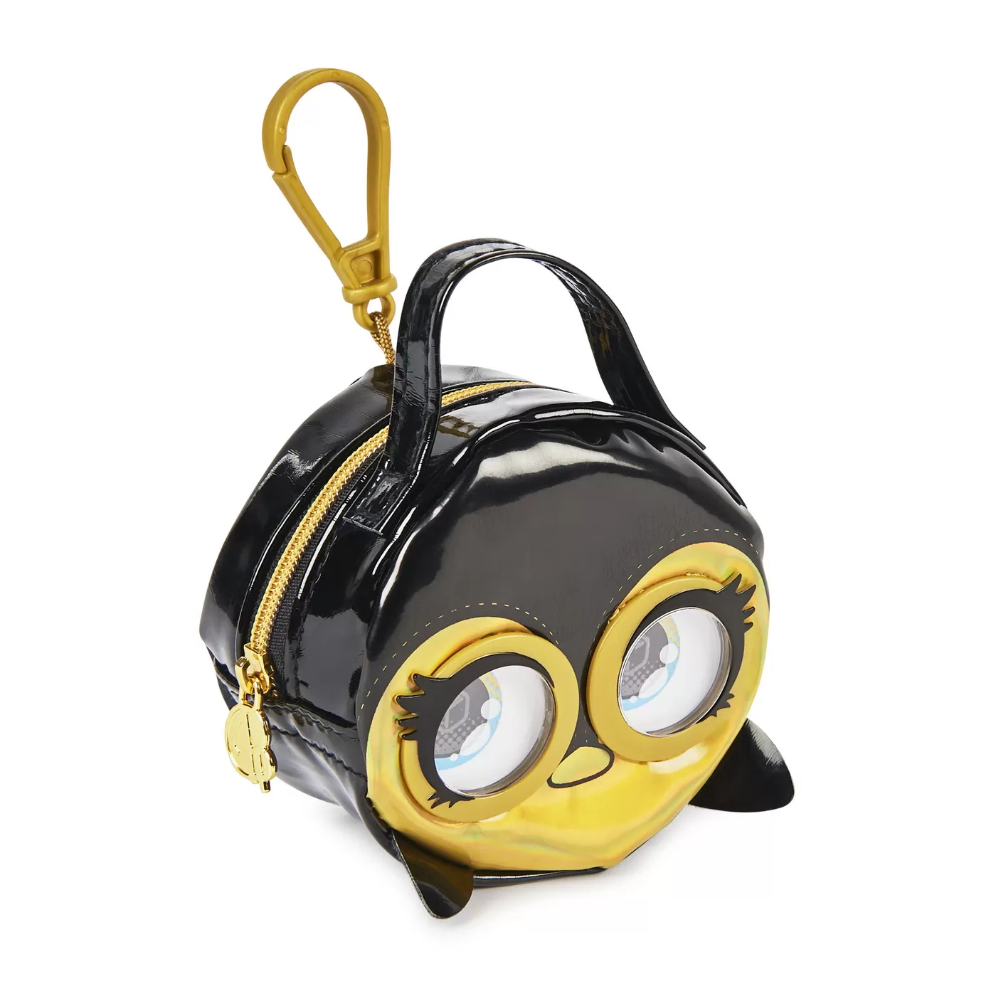 Purse pets gentuta micro pinguin negru, varsta de la 4 ani la 12 ani [5]