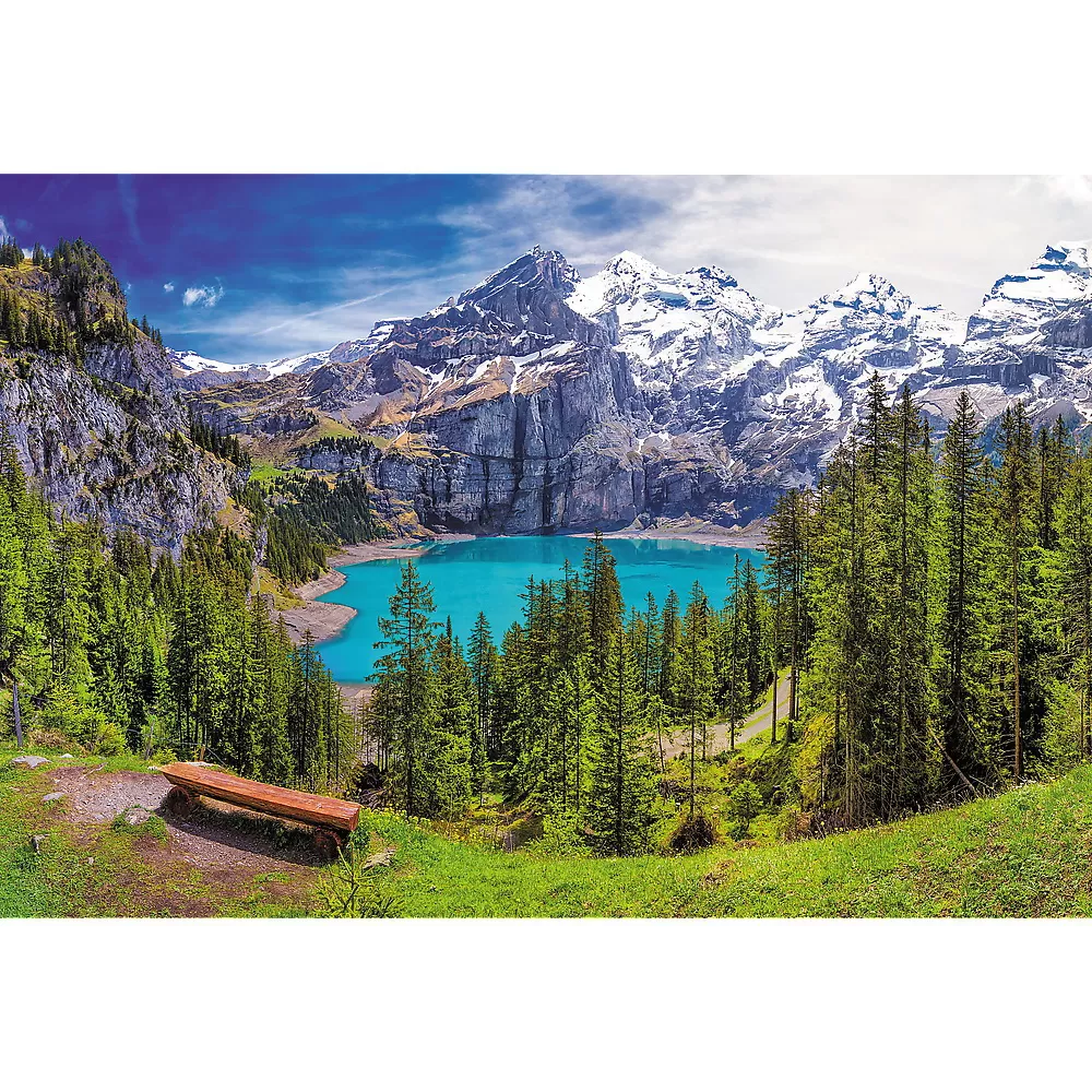 Puzzle 1500 lacul oeschinen [2]