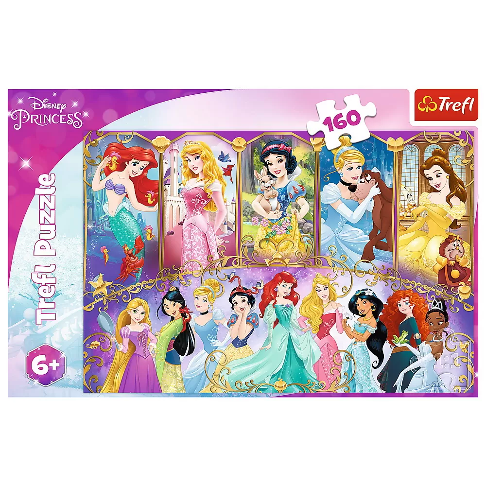 Puzzle 160 portretele printeselor [3]