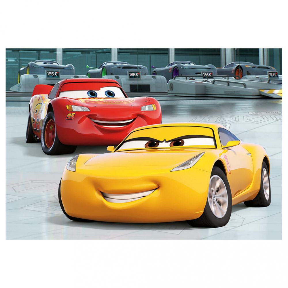 Puzzle 2 in 1 - Cars 3: Cursa cea mare (2 x 77 piese) [2]