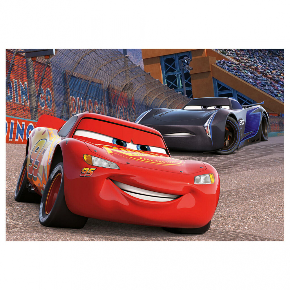 Puzzle 2 in 1 - Cars 3: Cursa cea mare (2 x 77 piese) [3]