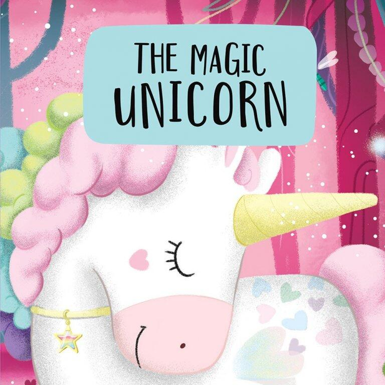 Puzzle (30 piese) cu carte - Unicorn [2]