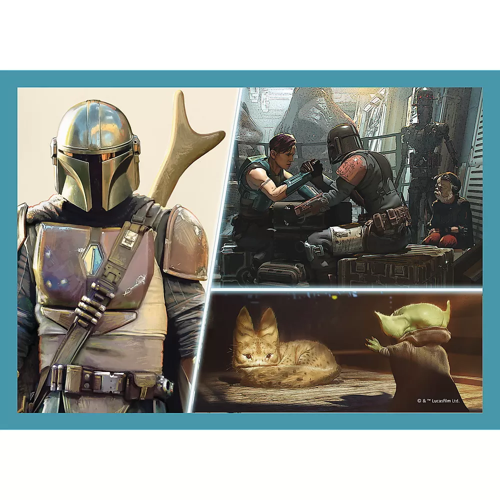 Puzzle 4in1 mandalorian si lumea lui [5]