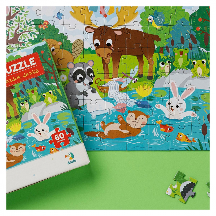 Puzzle 60 de piese, Zile insorite, 4-7 ani [3]