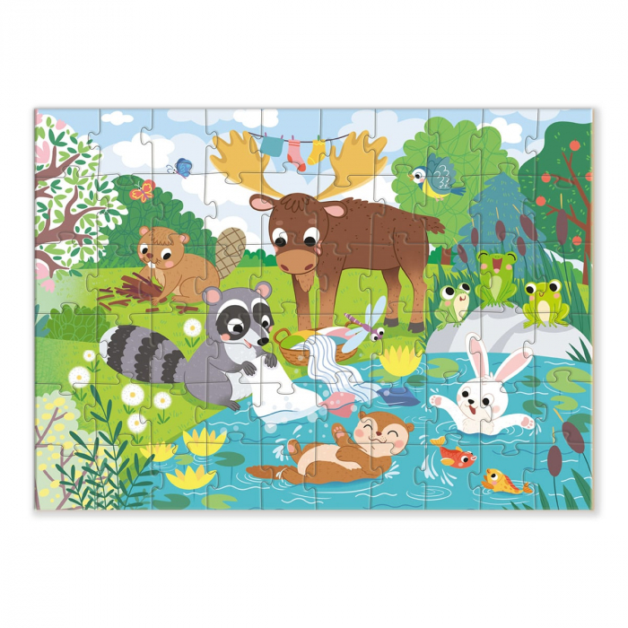 Puzzle 60 de piese, Zile insorite, 4-7 ani [2]
