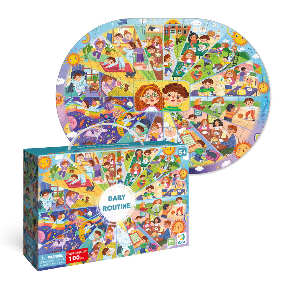 Puzzle - Activitatile zilnice (100 piese) [2]