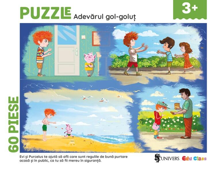 Puzzle - Adevarul gol-golut (60 piese) [2]
