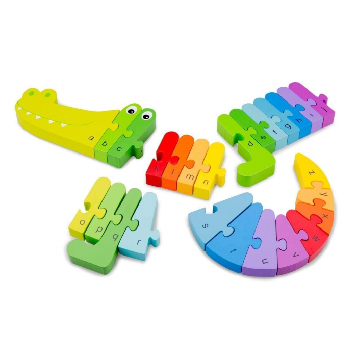 Puzzle Alfabet - Crocodil [3]