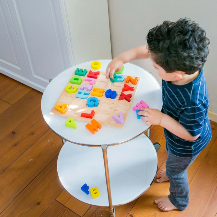 Puzzle Alfabet Litere Mari [4]