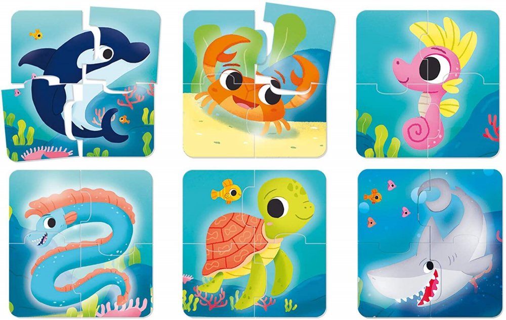 Puzzle - Animalute din mare [2]