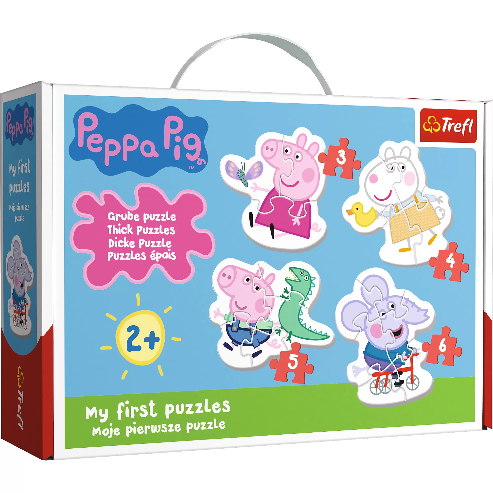 Puzzle baby clasic simpatica peppa pig 18 piese [1]