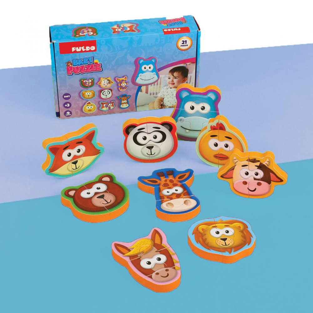 Puzzle baby din spuma, 21 piese [3]