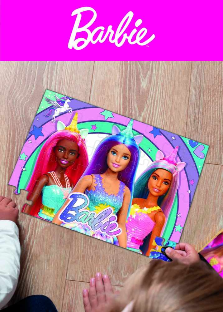 Puzzle - Barbie si magia unicornului (48 piese) [3]