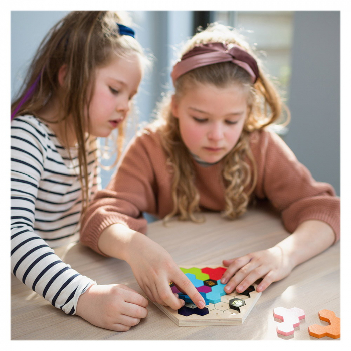 Puzzle Beezz, puzzle din lemn cu provocari, 7+ ani [3]