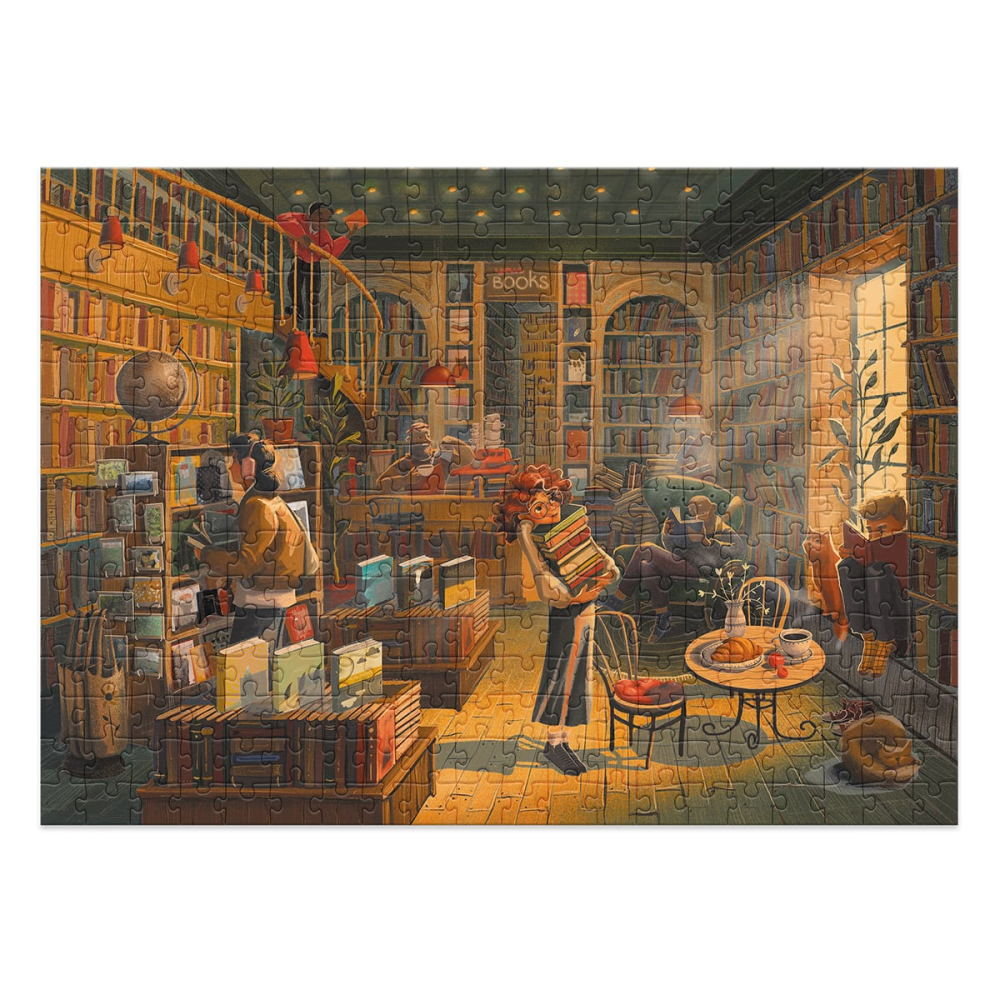 Puzzle Bookstore, 300 piese, varsta 8+ ani [2]