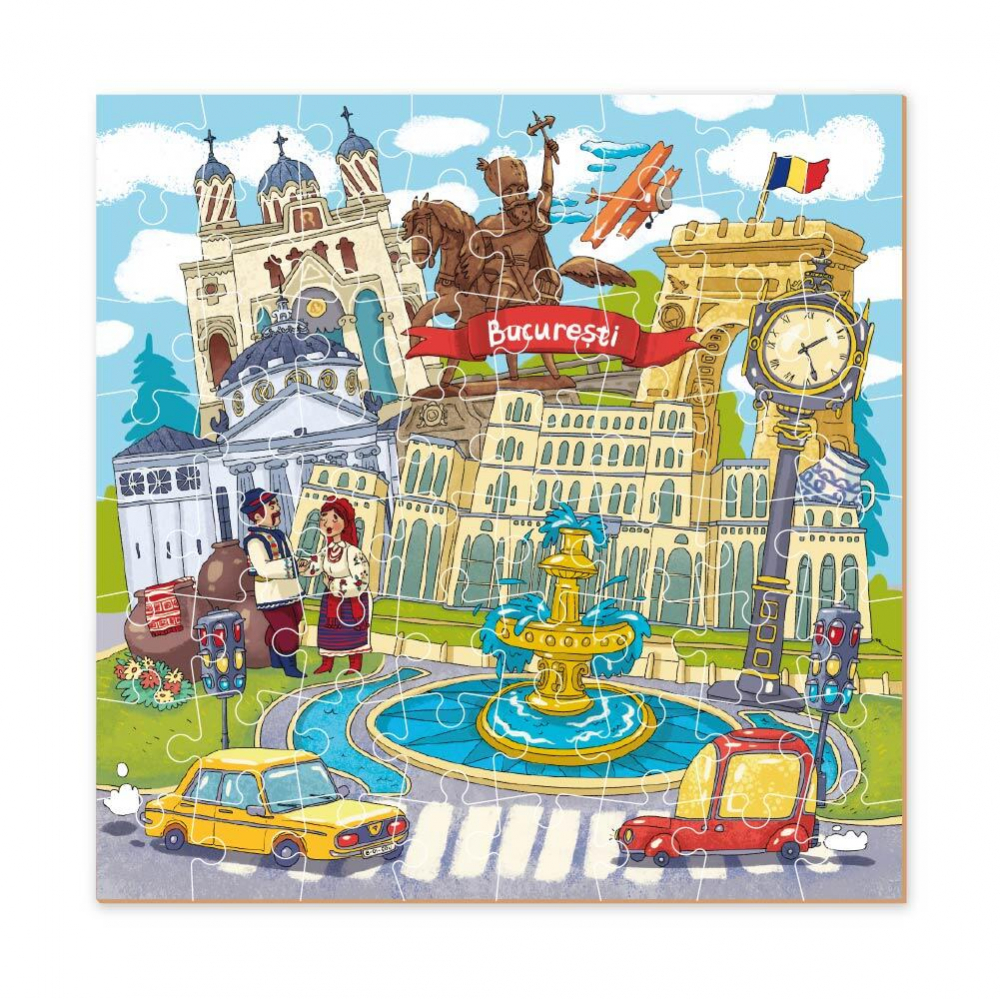Puzzle - Bucuresti (64 piese) [3]