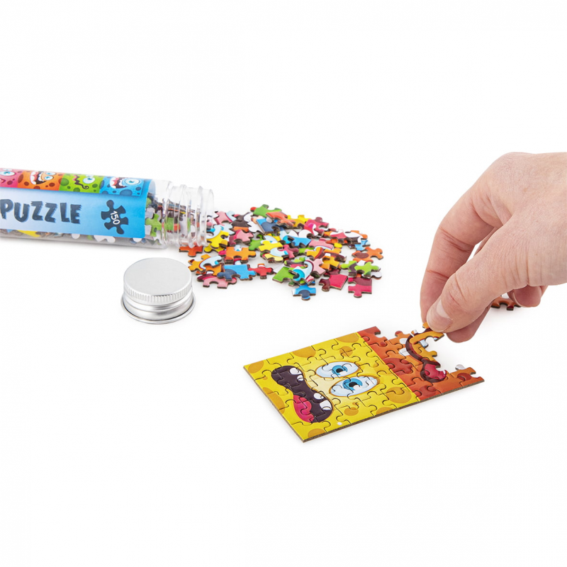 Puzzle carton 150 piese Trendhaus Mini - little monster, CH28888, 7+ ani [3]