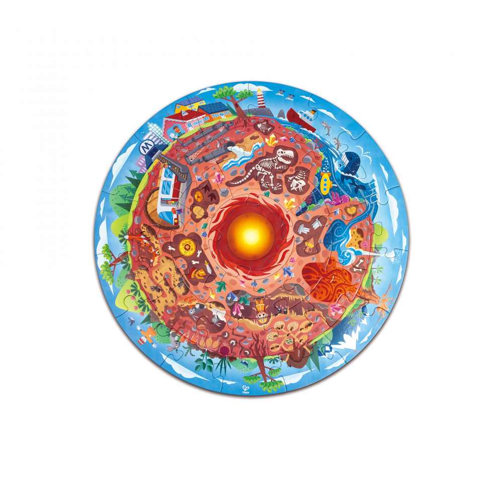 Puzzle copii arheologie, cu lumini led  (38 piese) [1]