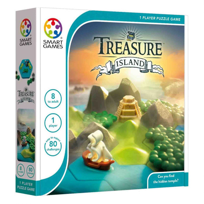 Puzzle copii, joc de asociere, 80 provocari, Treasure Island [7]