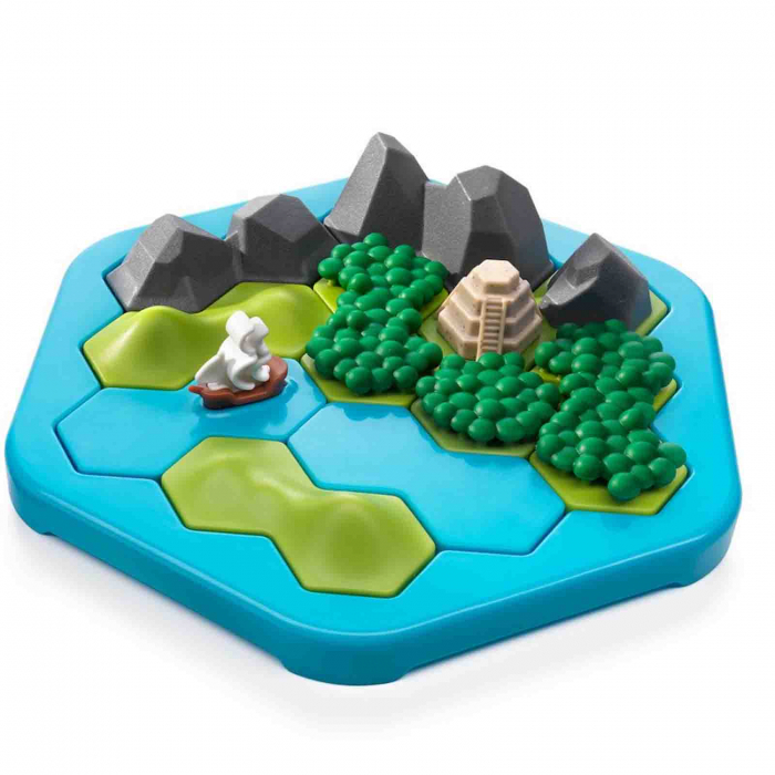 Puzzle copii, joc de asociere, 80 provocari, Treasure Island [5]