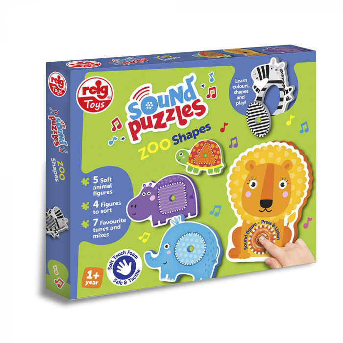 Puzzle cu sunete - Animale Zoo, din spuma EVA [1]