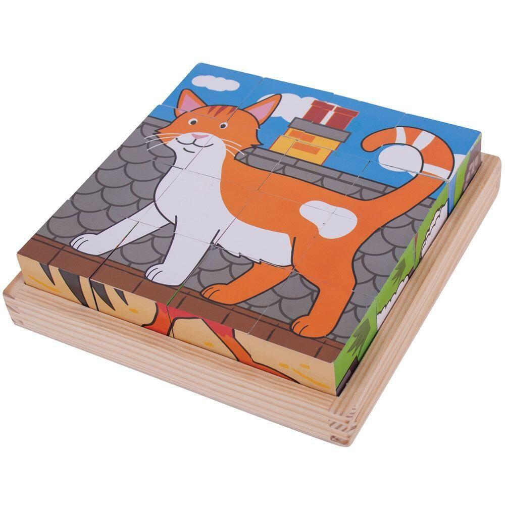 Puzzle cubic - Animalute de la ferma [5]