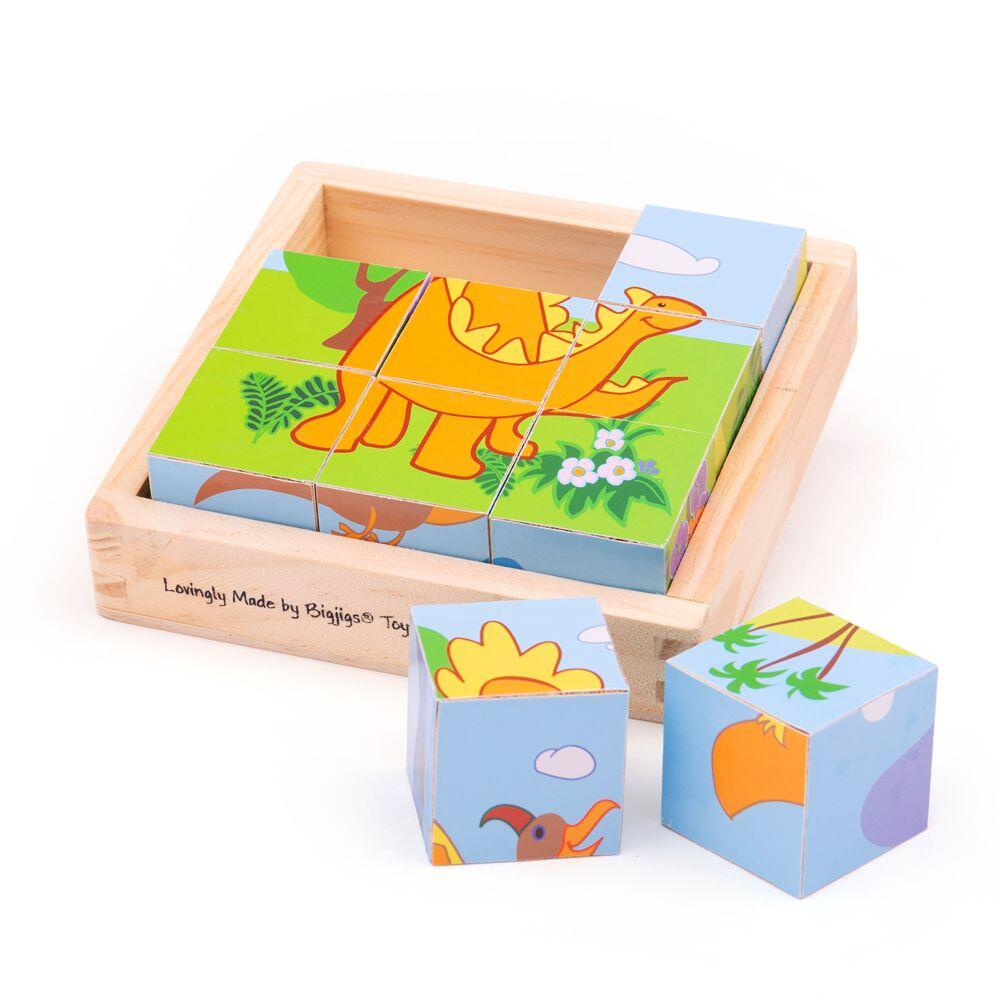 Puzzle cubic - dinozauri [1]